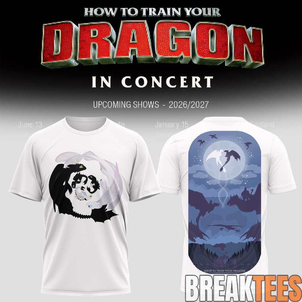 How To Train Your Dragon  In Concert Limited T-Shirt Unisex T-shirt, Sweatshirt, Hoodie, Long Sleeve Tee - T-Shirt, Sweatshirt, Hoodie