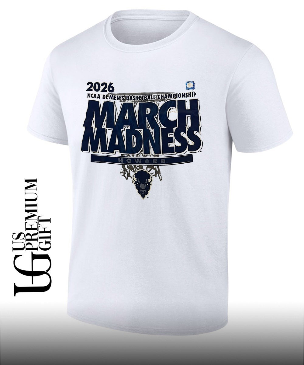 Howard Bison 2026 March Madness NCAA Division Womens basketball Championship shirt Unisex T-shirt, Sweatshirt, Hoodie, Long Sleeve Tee - T-Shirt, Sweatshirt, Hoodie
