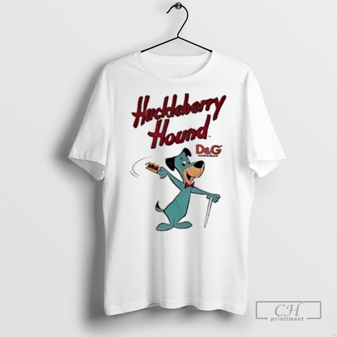 Huckleberry Hound Dolce Gabbana Character T Shirts Unisex T-shirt, Sweatshirt, Hoodie, Long Sleeve Tee - T-Shirt, Sweatshirt, Hoodie