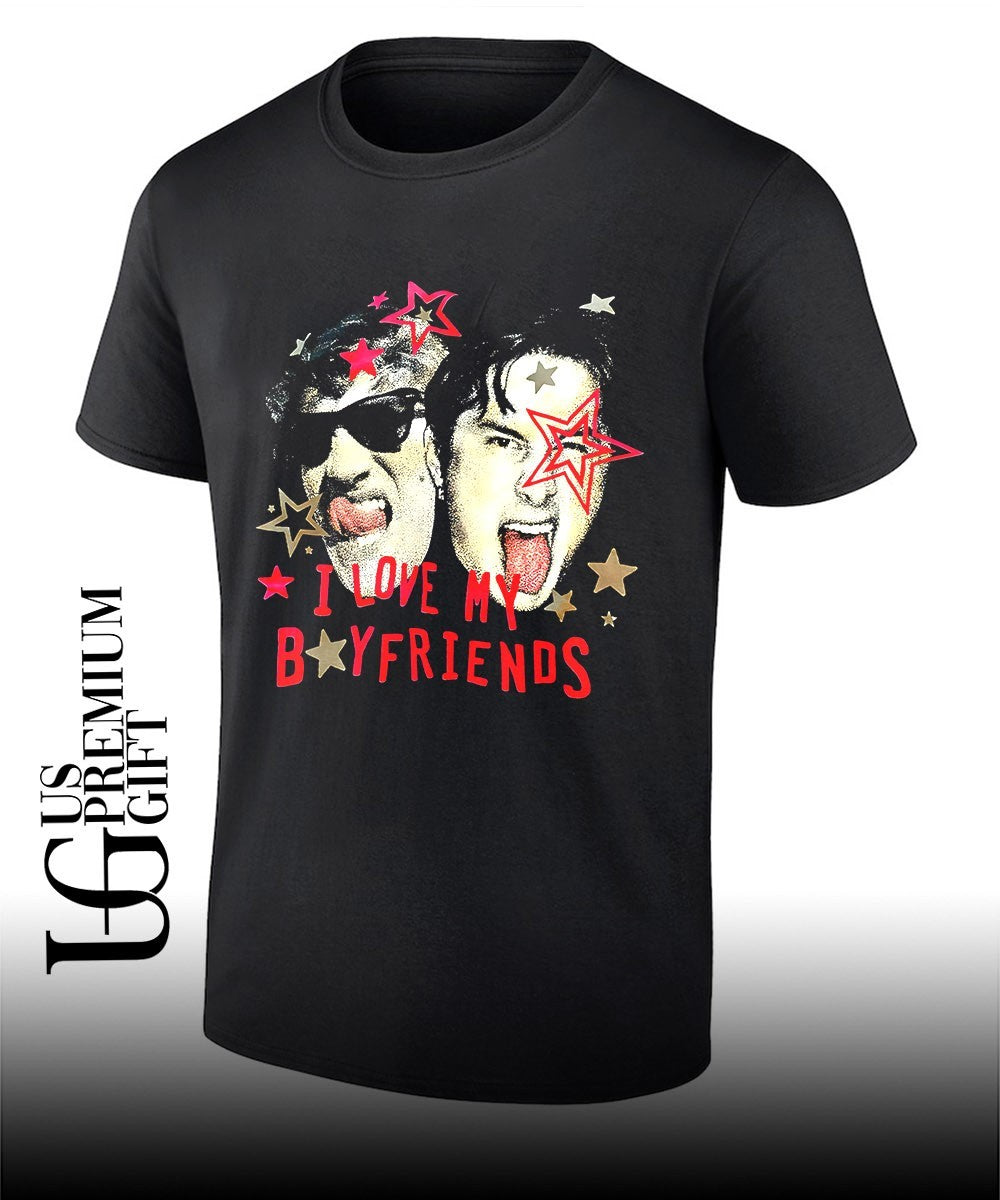 Hudson Williams and Connor Storrie I love my Boyfriends shirt Unisex T-shirt, Sweatshirt, Hoodie, Long Sleeve Tee - T-Shirt, Sweatshirt, Hoodie