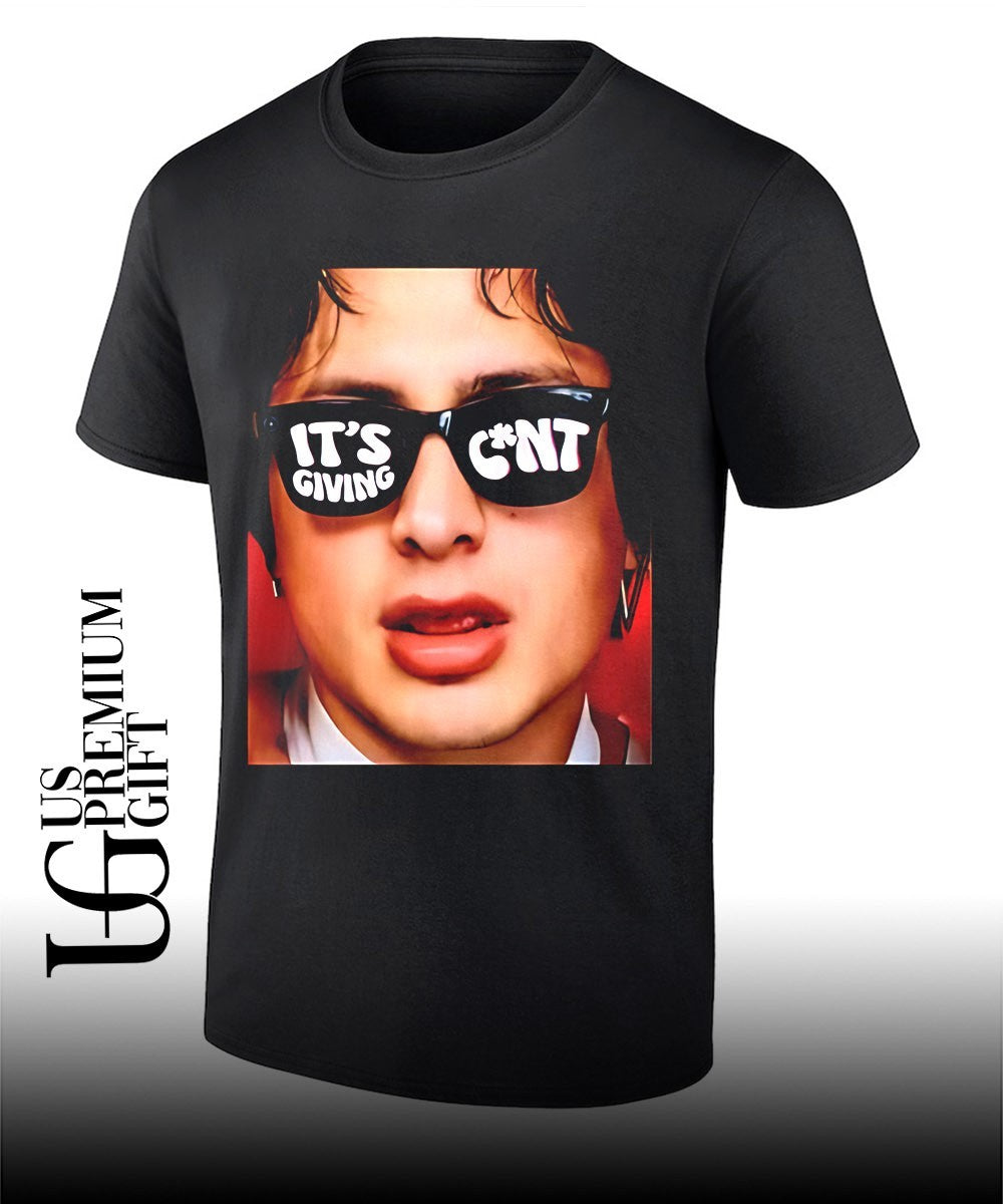 Hudson Williams its giving cnt shirt Unisex T-shirt, Sweatshirt, Hoodie, Long Sleeve Tee - T-Shirt, Sweatshirt, Hoodie