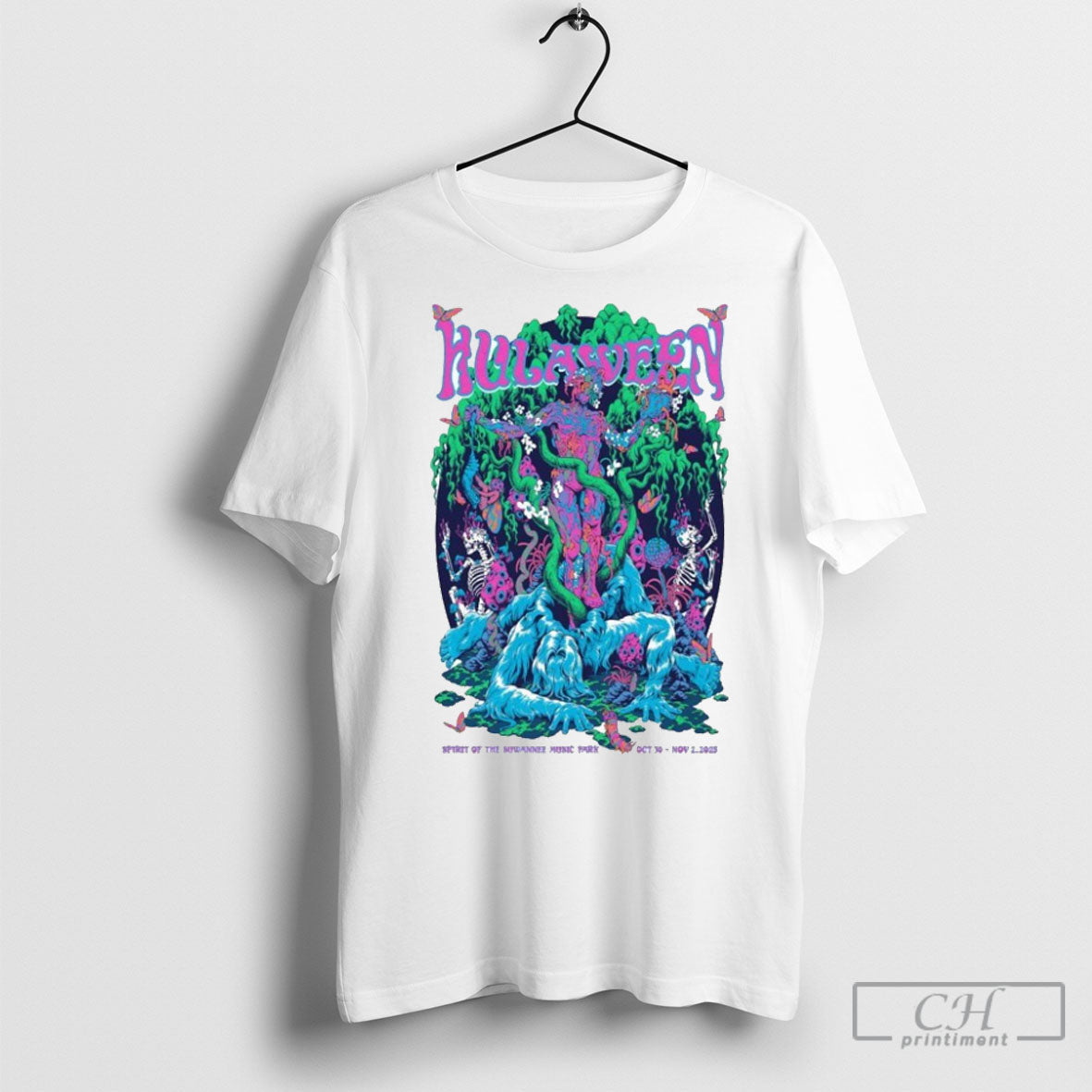 Hulaween Spirit Of The Suwannee Music Park 2025 Unisex T-shirt, Sweatshirt, Hoodie, Long Sleeve Tee - T-Shirt, Sweatshirt, Hoodie