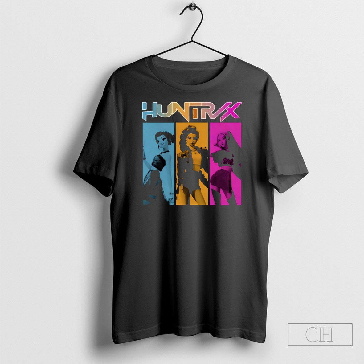 Huntrix Girls Shirt Rumi Zoey Mira Shirt Tee Unisex T-shirt, Sweatshirt, Hoodie, Long Sleeve Tee - T-Shirt, Sweatshirt, Hoodie