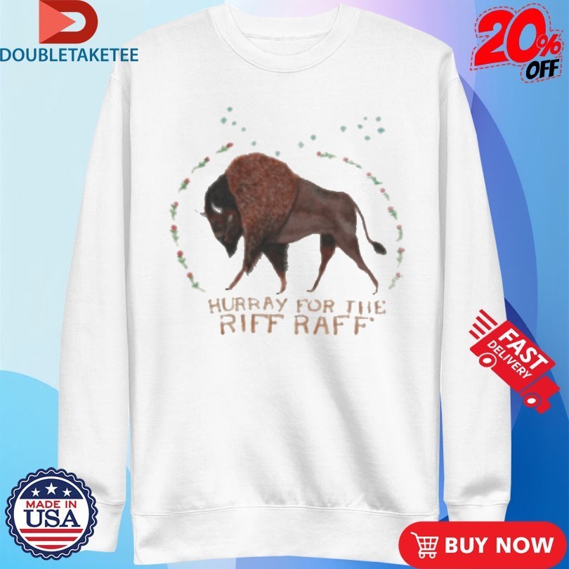 Hurray For The Riff Raff Buffalo - Adult & Kids T-Shirts, Sweatshirts & Hoodies apparel design preview 3