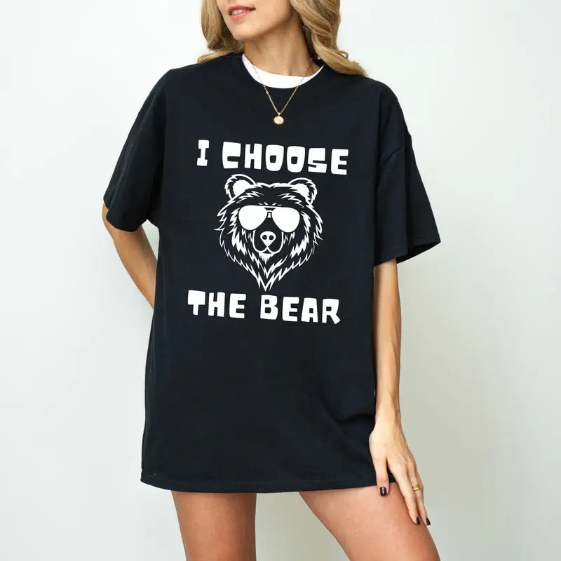 I Choose Bear Team Vs Man Fuck Patriarchy Rights - Adult & Kids T-Shirts, Sweatshirts & Hoodies apparel design preview 1