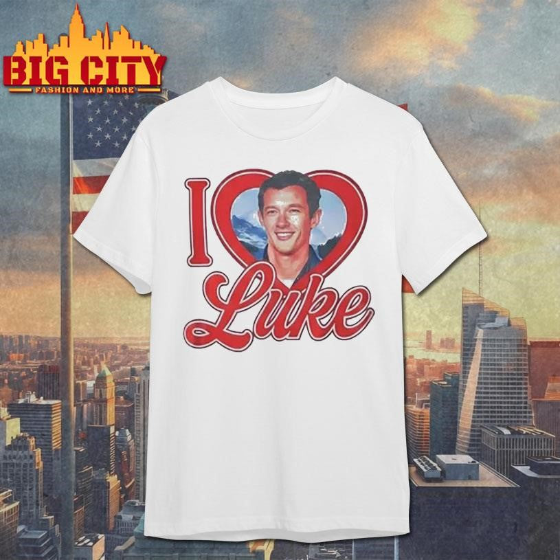 I Love Luke Shirt Unisex T-shirt, Sweatshirt, Hoodie, Long Sleeve Tee - T-Shirt, Sweatshirt, Hoodie