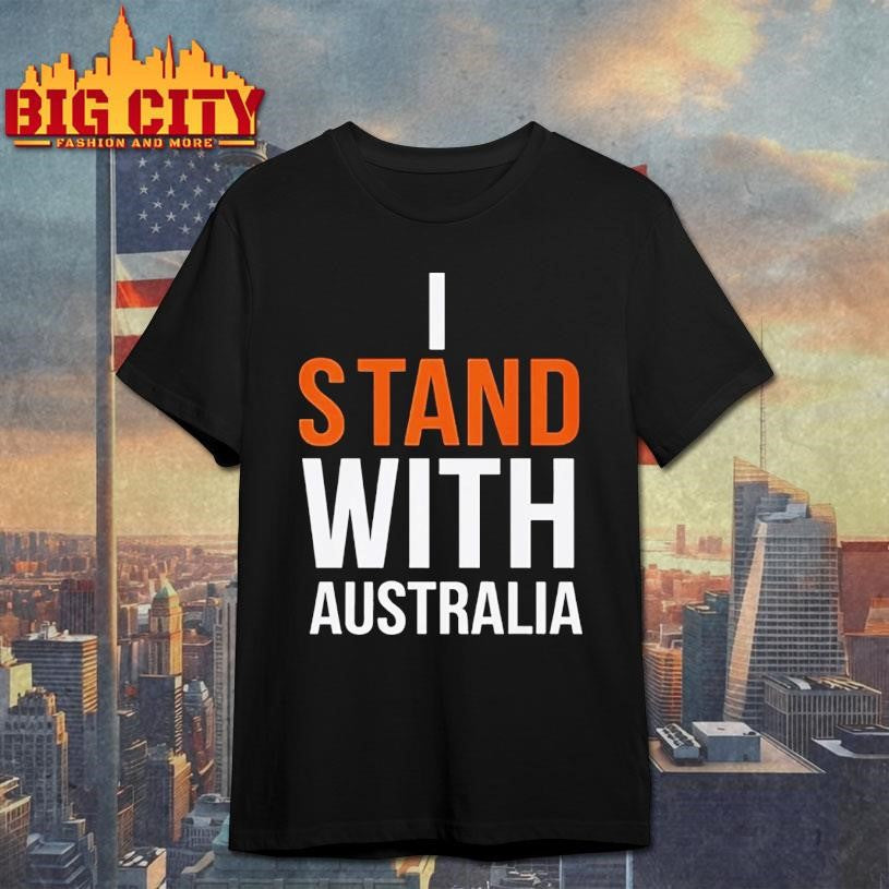 I Stand With Australia Shirt Pray For Bondi Australia Shirt Unisex T-shirt, Sweatshirt, Hoodie, Long Sleeve Tee - T-Shirt, Sweatshirt, Hoodie