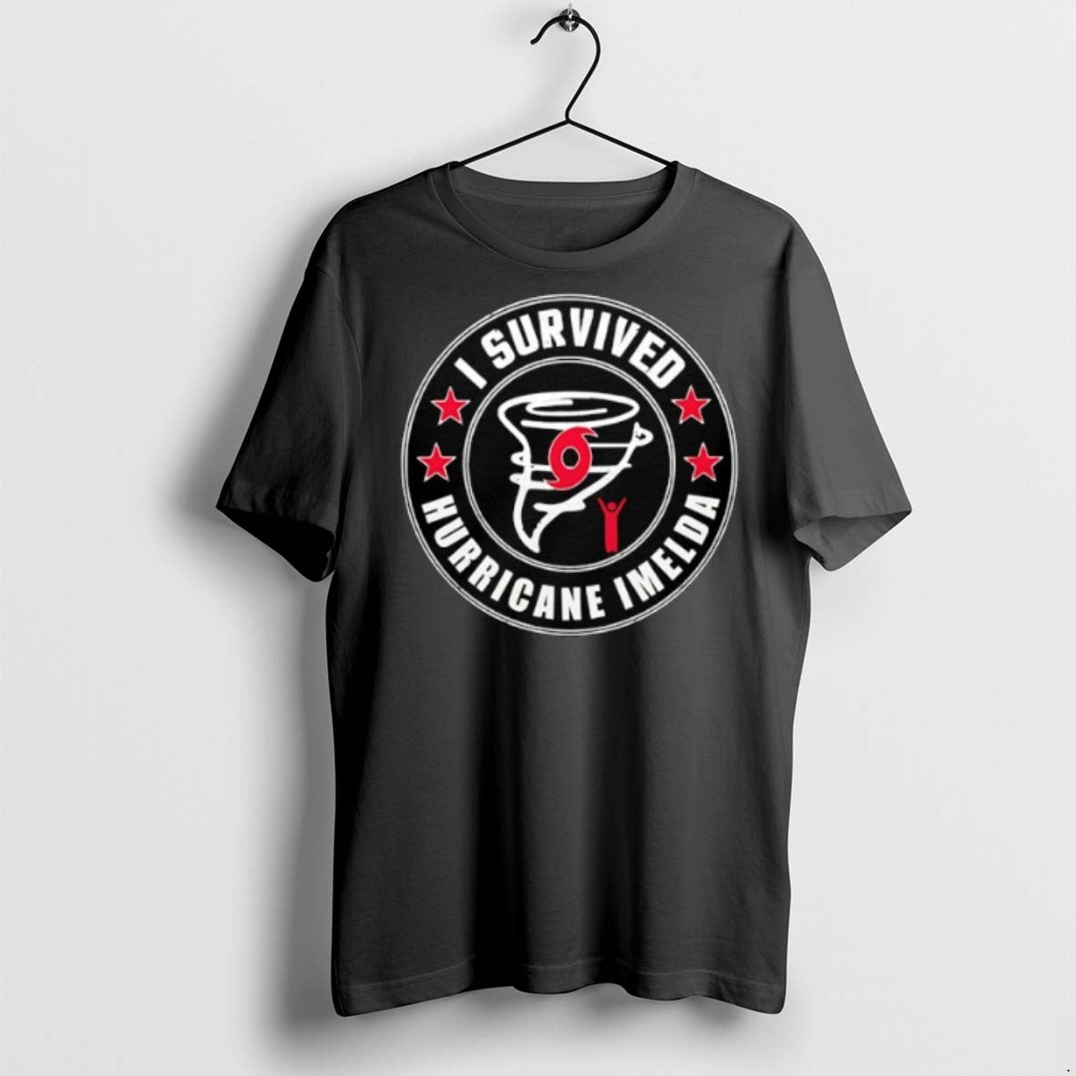 I Survived Hurricane Imelda Logo T Shirts Unisex T-shirt, Sweatshirt, Hoodie, Long Sleeve Tee - T-Shirt, Sweatshirt, Hoodie