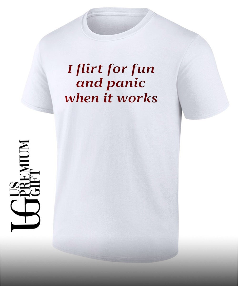 I flirt for fun and picnic when it works shirt Unisex T-shirt, Sweatshirt, Hoodie, Long Sleeve Tee - T-Shirt, Sweatshirt, Hoodie