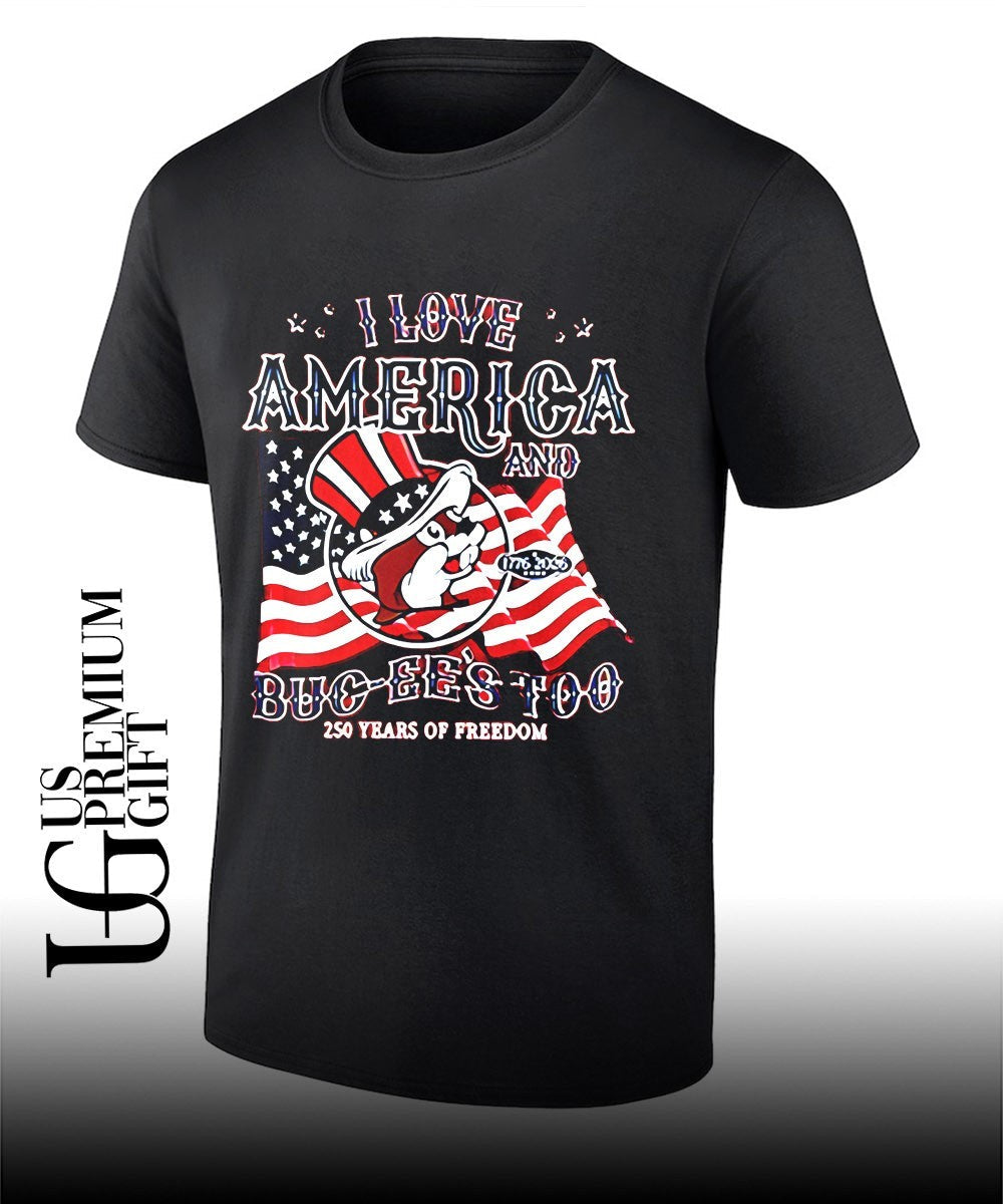 I love America Top 250 Freedom shirt Unisex T-shirt, Sweatshirt, Hoodie, Long Sleeve Tee - T-Shirt, Sweatshirt, Hoodie