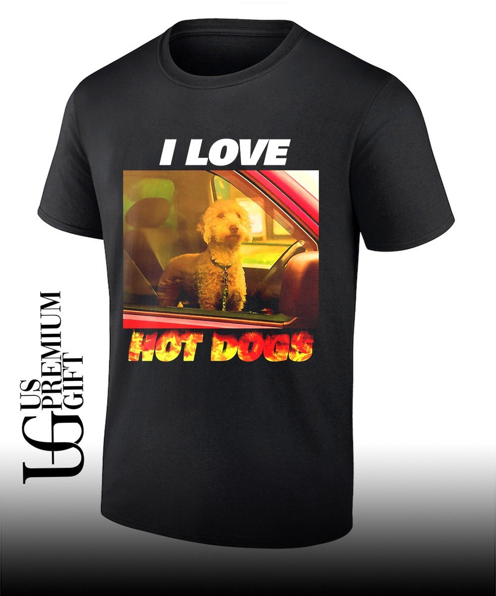 I love Hot Dogs shirt Unisex T-shirt, Sweatshirt, Hoodie, Long Sleeve Tee - T-Shirt, Sweatshirt, Hoodie