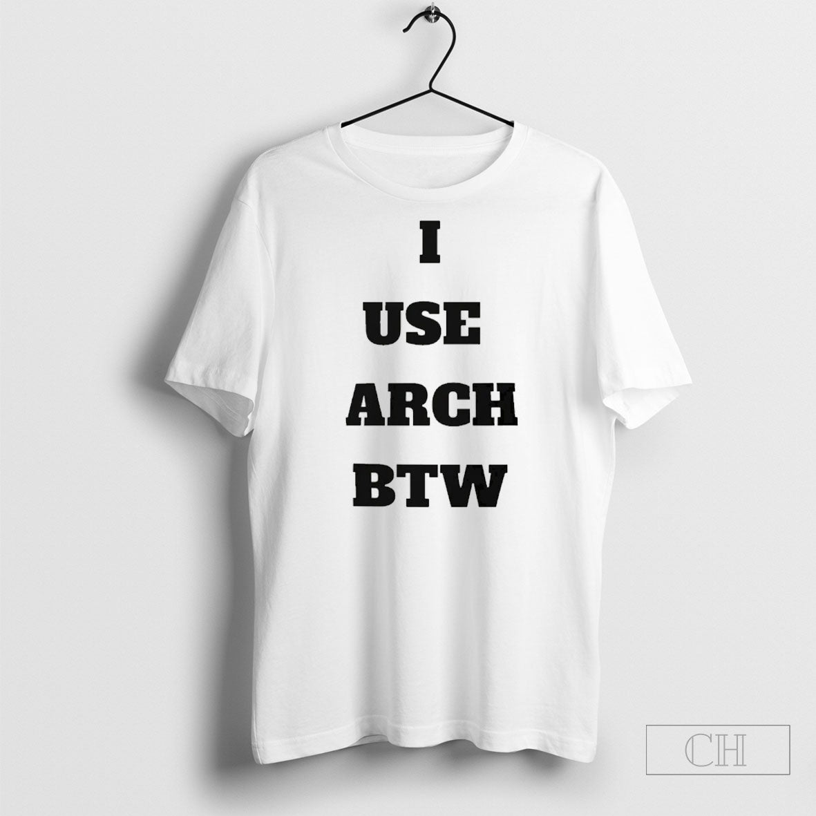 I Use Arch Btw Shirt Tee Unisex T-shirt, Sweatshirt, Hoodie, Long Sleeve Tee - T-Shirt, Sweatshirt, Hoodie