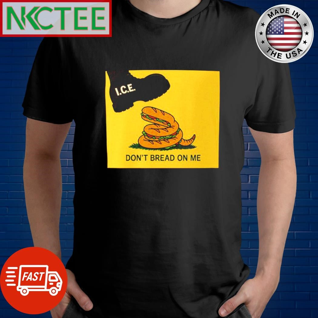 I.C.E. Don’t bread on me snake hot dog shirt Unisex T-shirt, Sweatshirt, Hoodie, Long Sleeve Tee - T-Shirt, Sweatshirt, Hoodie