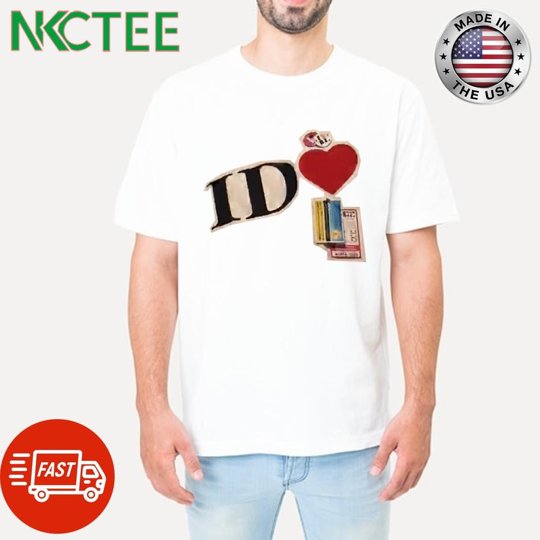ID heart shirt Unisex T-shirt, Sweatshirt, Hoodie, Long Sleeve Tee - T-Shirt, Sweatshirt, Hoodie