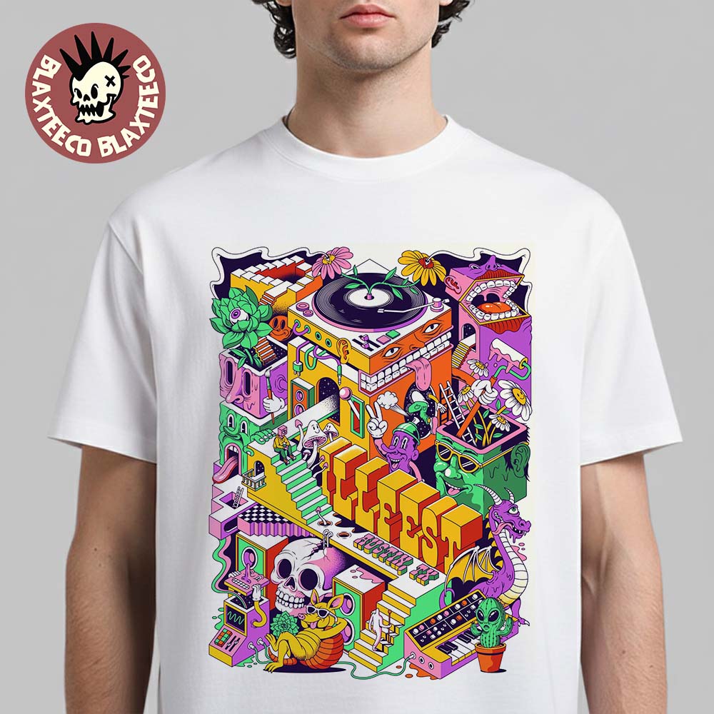 ILLfest 2026 Commemorative Poster In Austin Texas At Travis County Exposition Center From May 29 To 31 2026 T-Shirt - T-Shirt, Sweatshirt, Hoodie