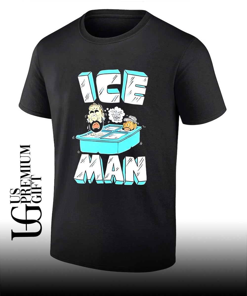 Ice Man Cold Plunge Tub cartoon shirt Unisex T-shirt, Sweatshirt, Hoodie, Long Sleeve Tee - T-Shirt, Sweatshirt, Hoodie