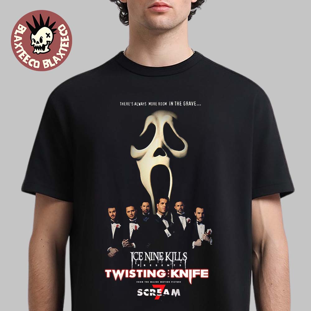 Ice Nine Kills Night Mare On The Knife Part 2 Scream 7 Merch Ghost Face Murder Marquee T-Shirt - T-Shirt, Sweatshirt, Hoodie