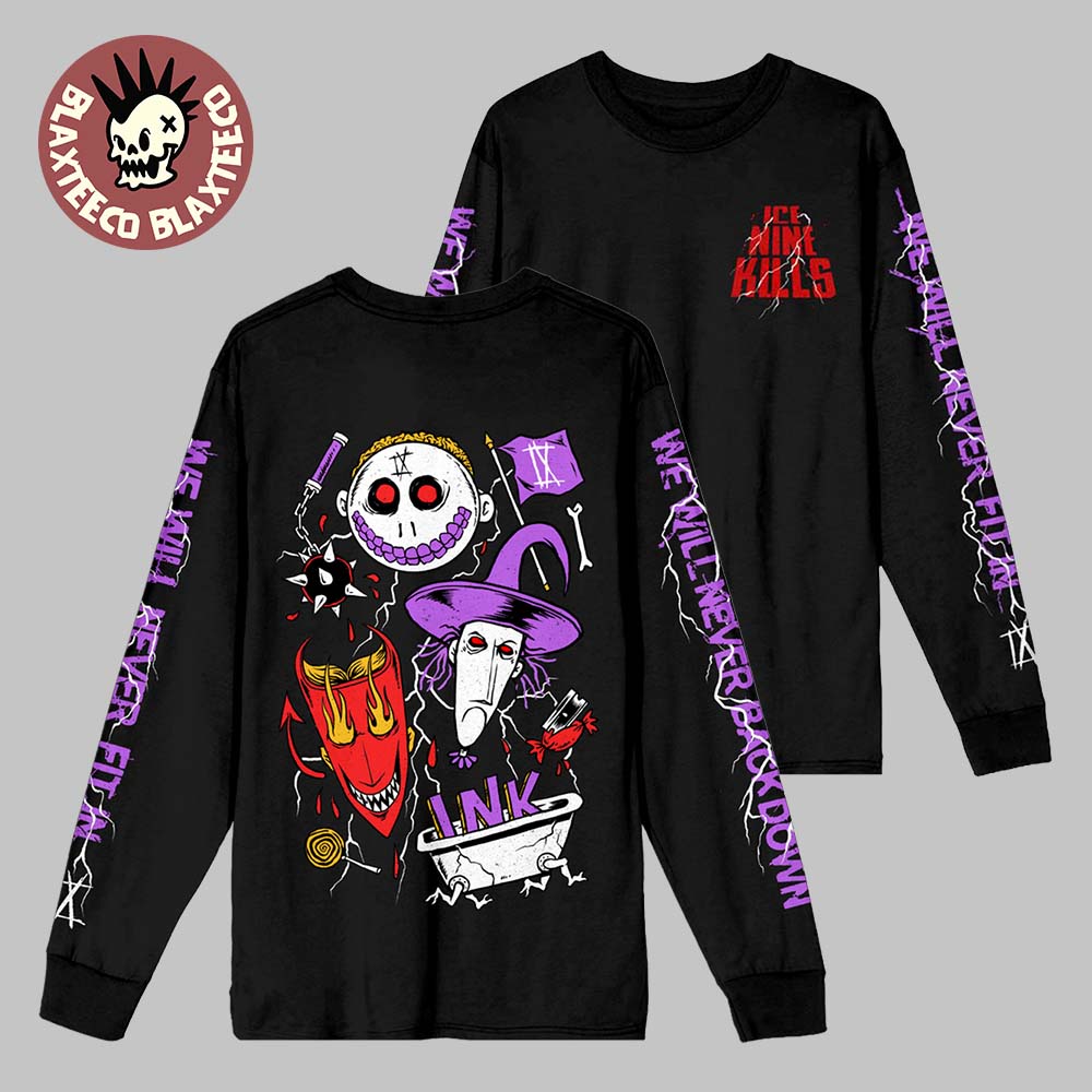 Ice Nine Kills Nightmare On The Ninth Before Christmas 2025 Freak Flag Long Sleeve T-Shirt - T-Shirt, Sweatshirt, Hoodie
