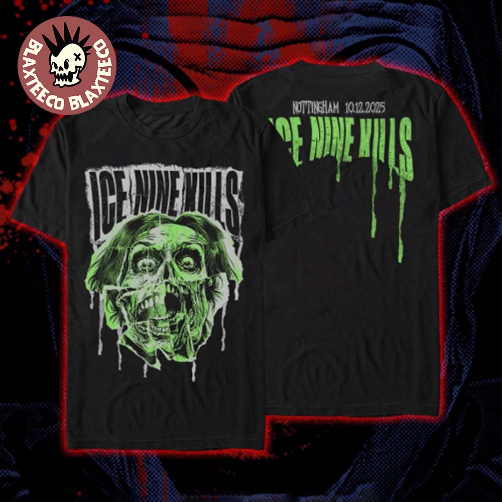 Ice Nine Kills Pop Up Store Nottingham Exclusive City Edition Tee On December 10 2025 The Zoombie T-Shirt - T-Shirt, Sweatshirt, Hoodie