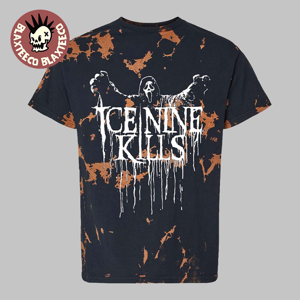 Ice Nine Kills X Scream 7 Nightmare On The Knife Part One Merch Ghost Face Now You Got To Dye Tie Dye T-Shirt - T-Shirt, Sweatshirt, Hoodie