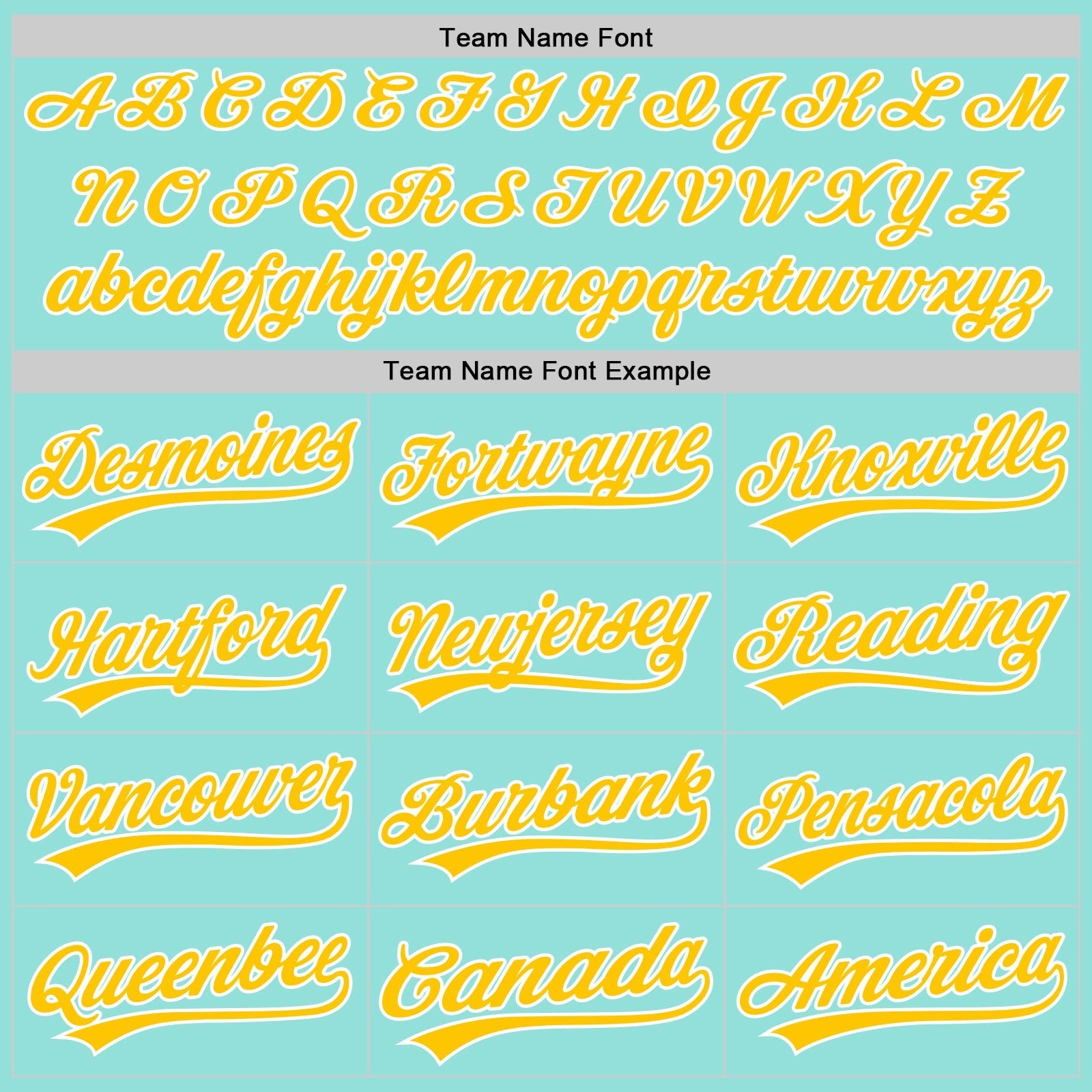 Custom Ice Blue Yellow-White Authentic Baseball Jersey baseball jersey product view 4