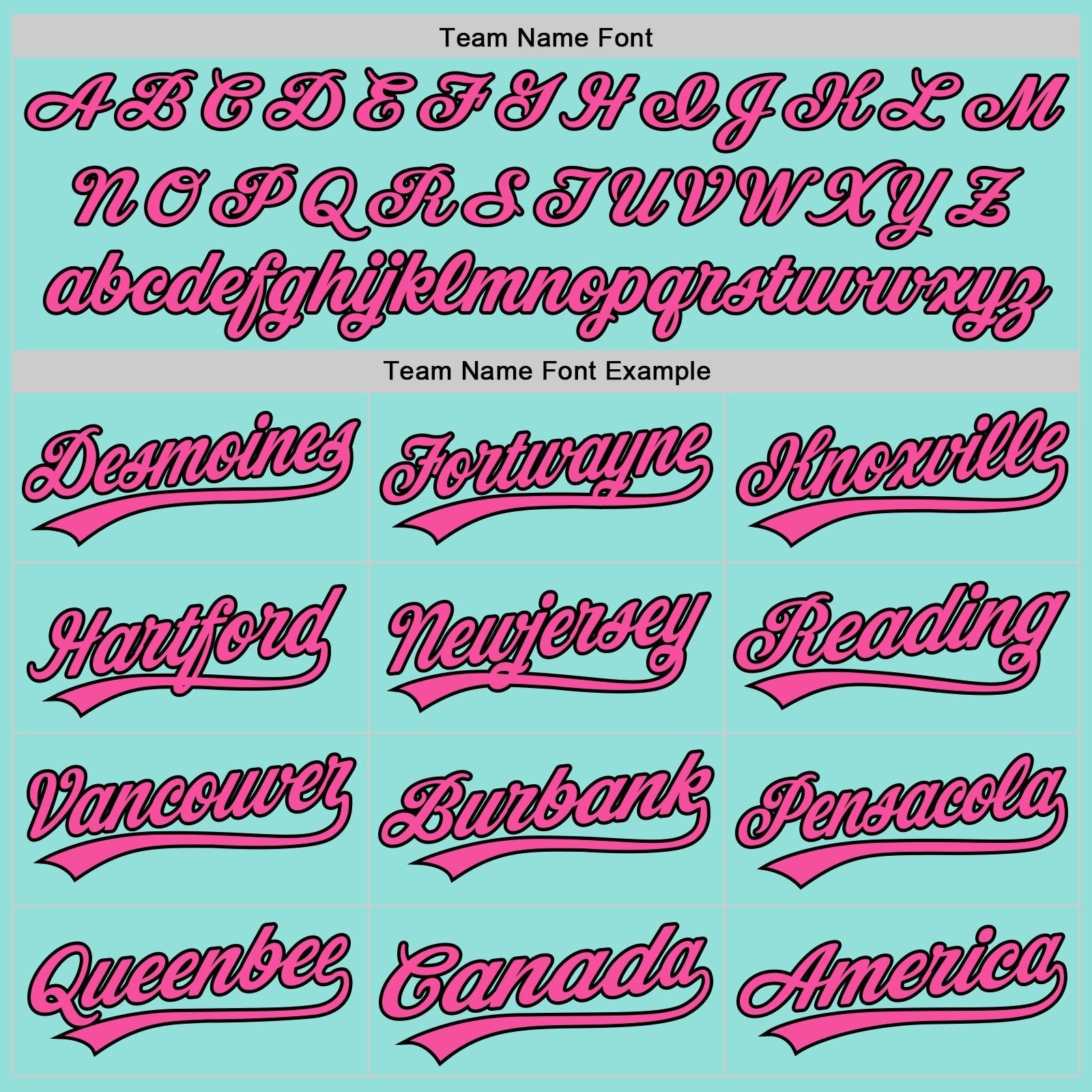 Custom Ice Blue Pink-Black Authentic Baseball Jersey baseball jersey product view 4