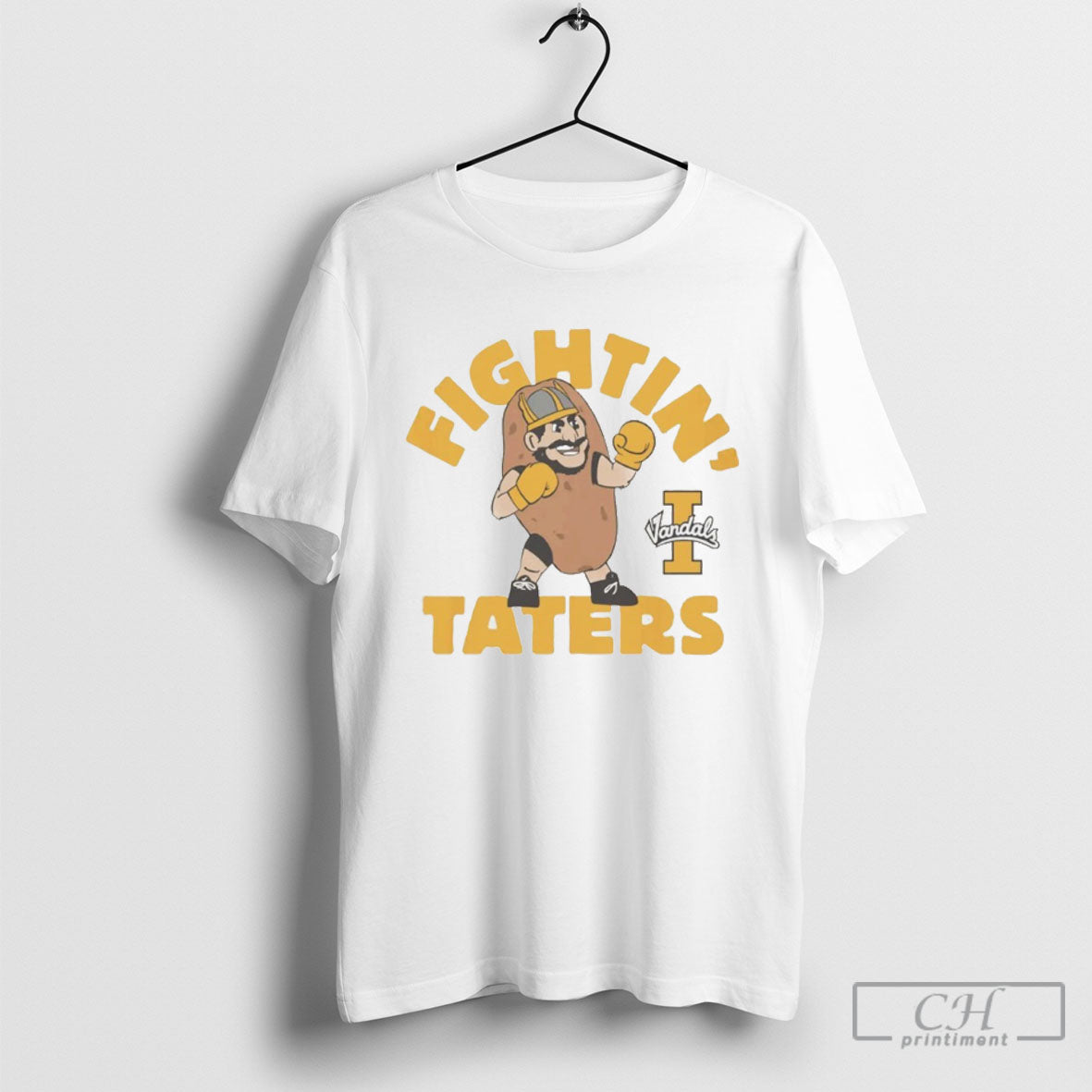 Idaho Vandals Fightin Taters T Shirt Unisex T-shirt, Sweatshirt, Hoodie, Long Sleeve Tee - T-Shirt, Sweatshirt, Hoodie
