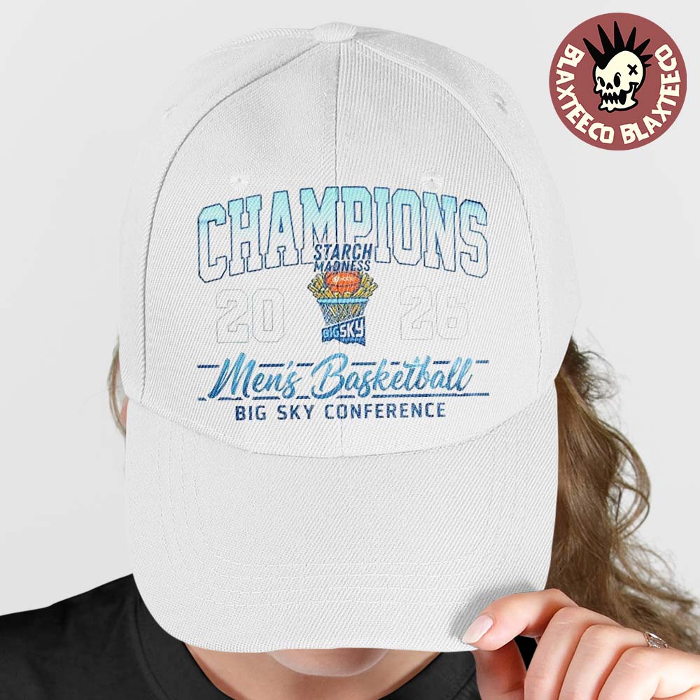 Idaho Vandals Mens Basketball 2026 Big Sky Conference Champions Starch Madness Classic Cap Snapback - T-Shirt, Sweatshirt, Hoodie