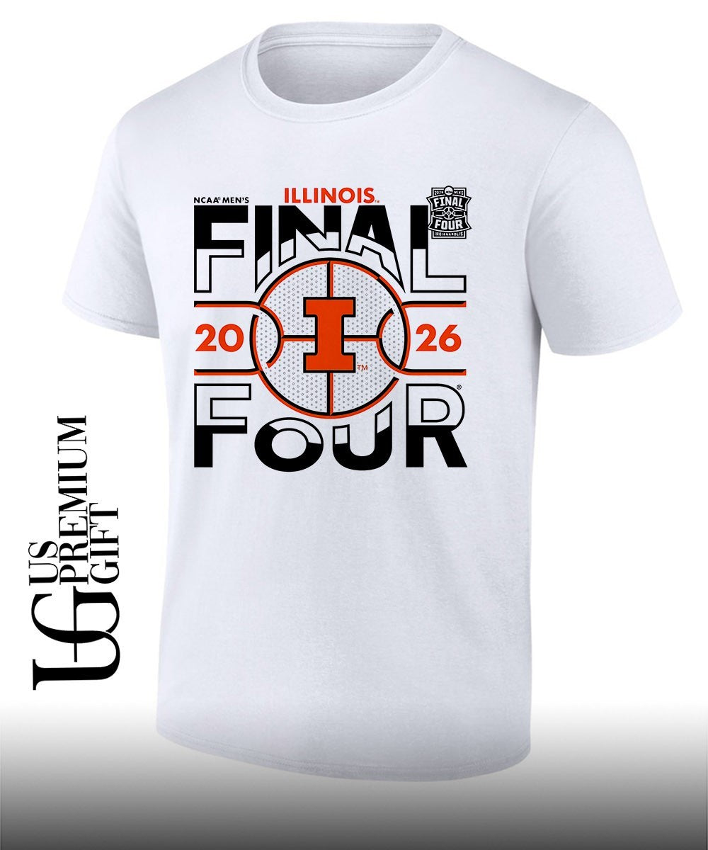 Illinois Fighting Illini basketball NCAA Final Four 2026 Indianapolis shirt Unisex T-shirt, Sweatshirt, Hoodie, Long Sleeve Tee - T-Shirt, Sweatshirt, Hoodie