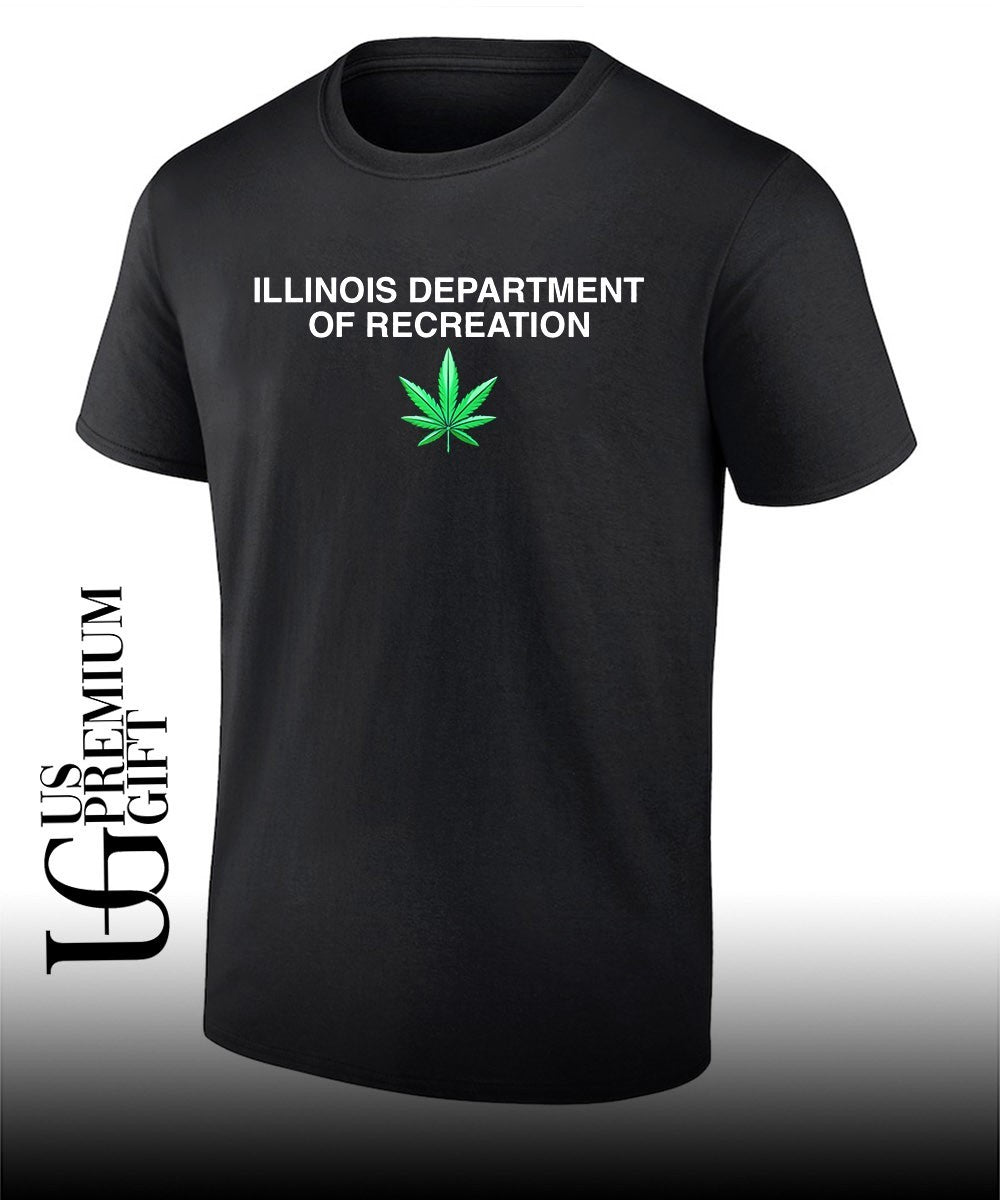 Illinois department of recreation cannabis shirt Unisex T-shirt, Sweatshirt, Hoodie, Long Sleeve Tee - T-Shirt, Sweatshirt, Hoodie