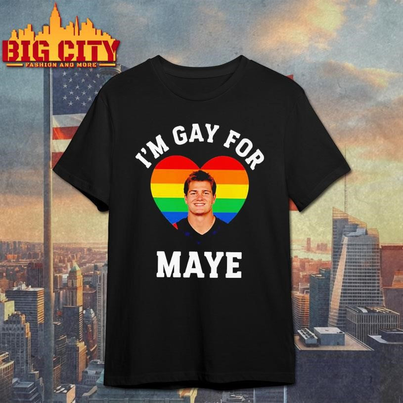 I’m Gay For Maye Heart LGBT shirt Unisex T-shirt, Sweatshirt, Hoodie, Long Sleeve Tee - T-Shirt, Sweatshirt, Hoodie