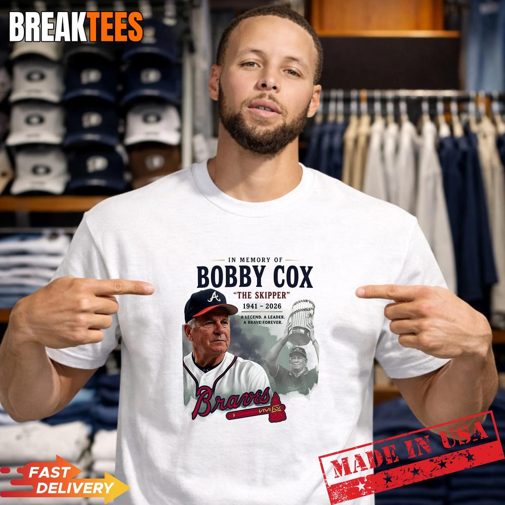 In Memory Of Bobby Cox The Skipper 1941  2026 Atlanta Braves Baseball T-Shirt Unisex T-shirt, Sweatshirt, Hoodie, Long Sleeve Tee - T-Shirt, Sweatshirt, Hoodie