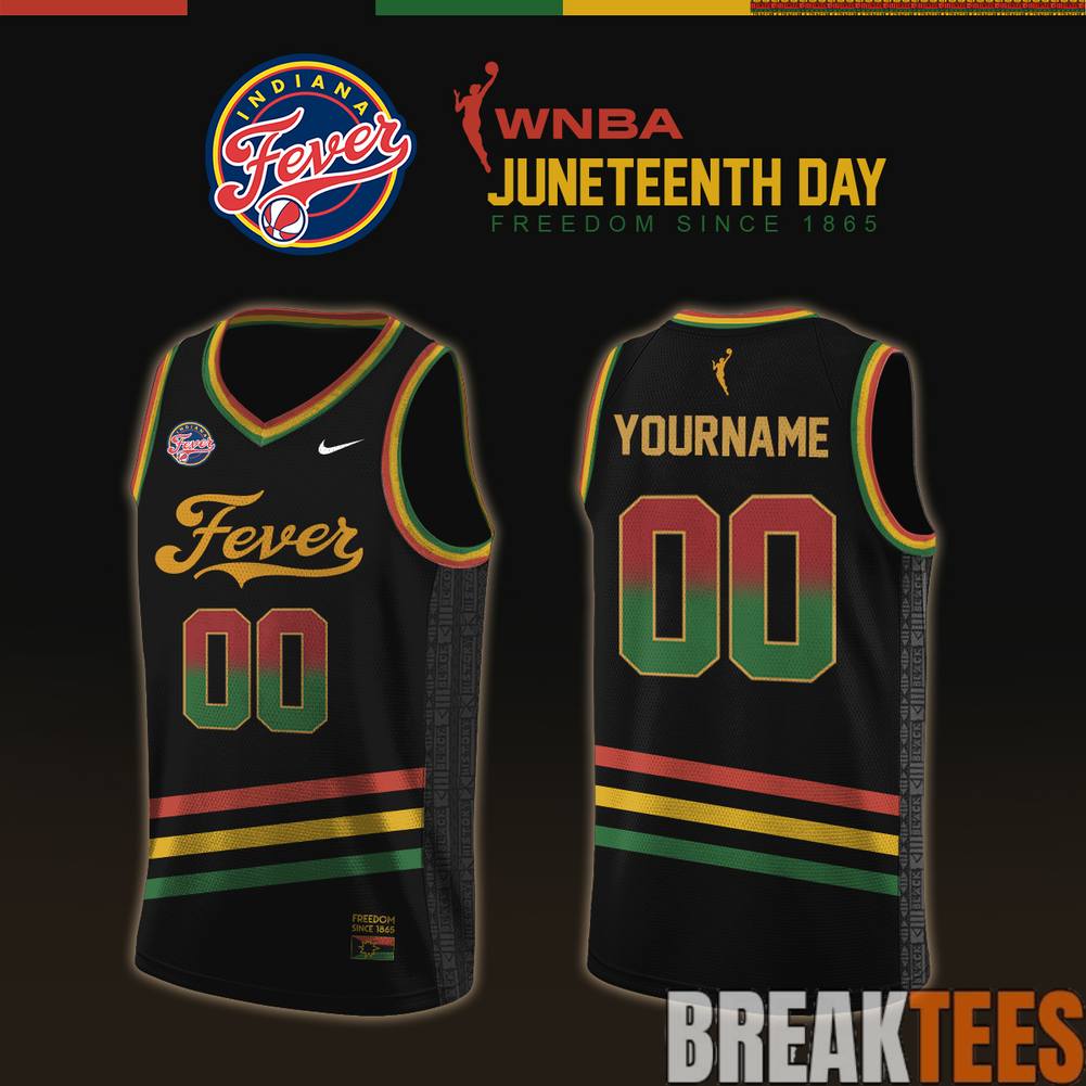 Indiana Fever 2026 WNBA x Juneteenth Day Basketball Jersey Unisex T-shirt, Sweatshirt, Hoodie, Long Sleeve Tee - T-Shirt, Sweatshirt, Hoodie