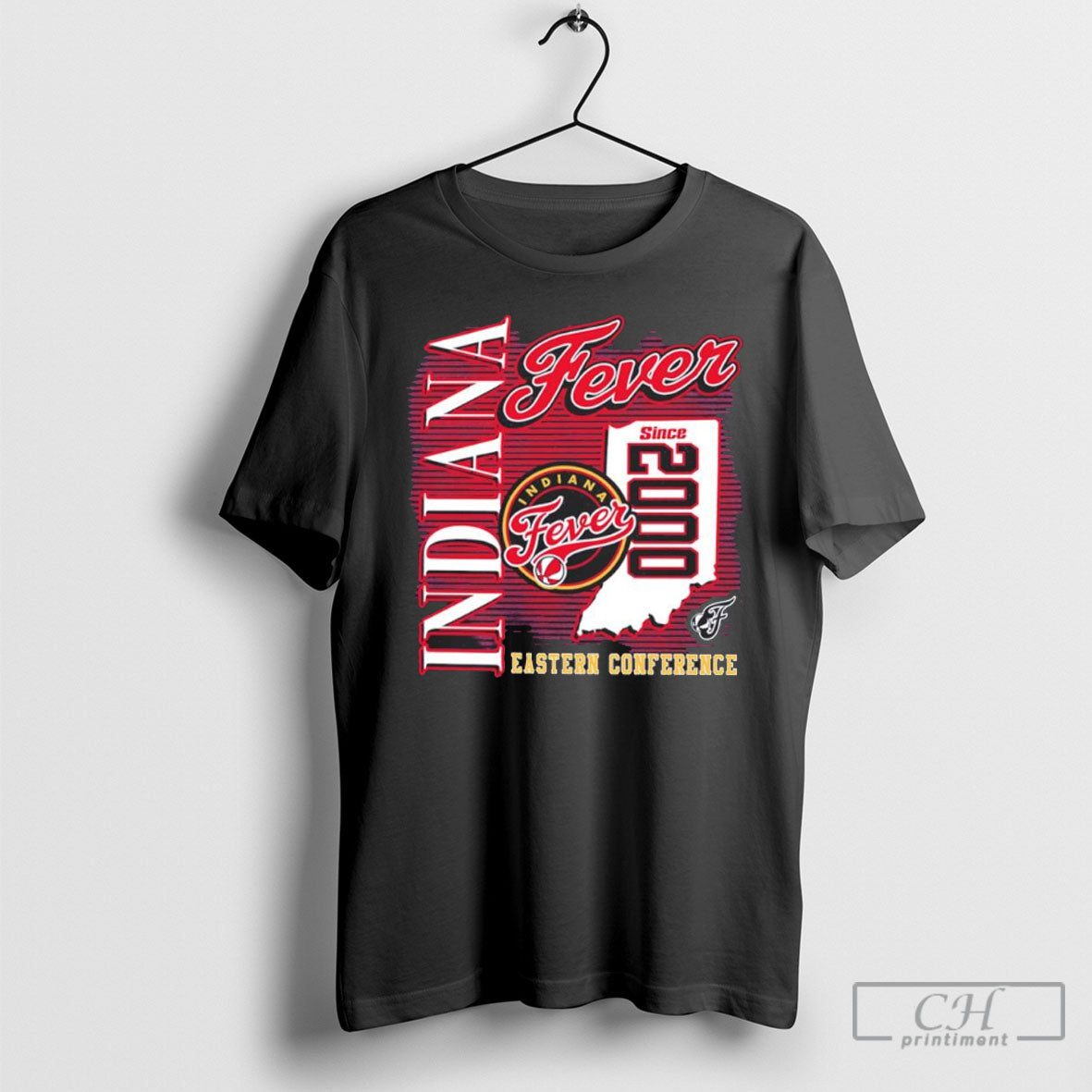 Indiana Fever Basketball Est 2000 Retro Unisex T-shirt, Sweatshirt, Hoodie, Long Sleeve Tee - T-Shirt, Sweatshirt, Hoodie