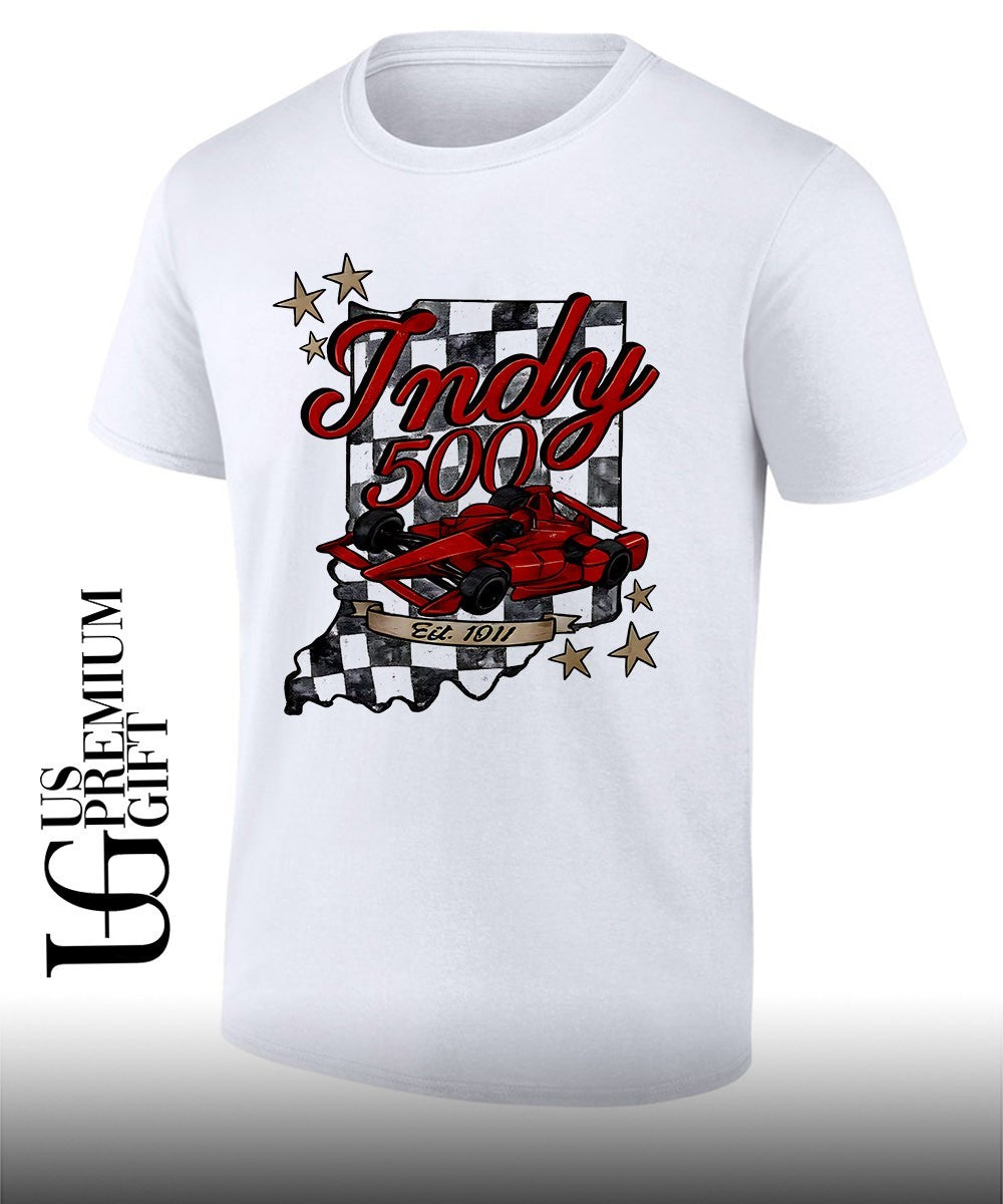Indiana Indy 500 Motor Speedway Racing shirt Unisex T-shirt, Sweatshirt, Hoodie, Long Sleeve Tee - T-Shirt, Sweatshirt, Hoodie
