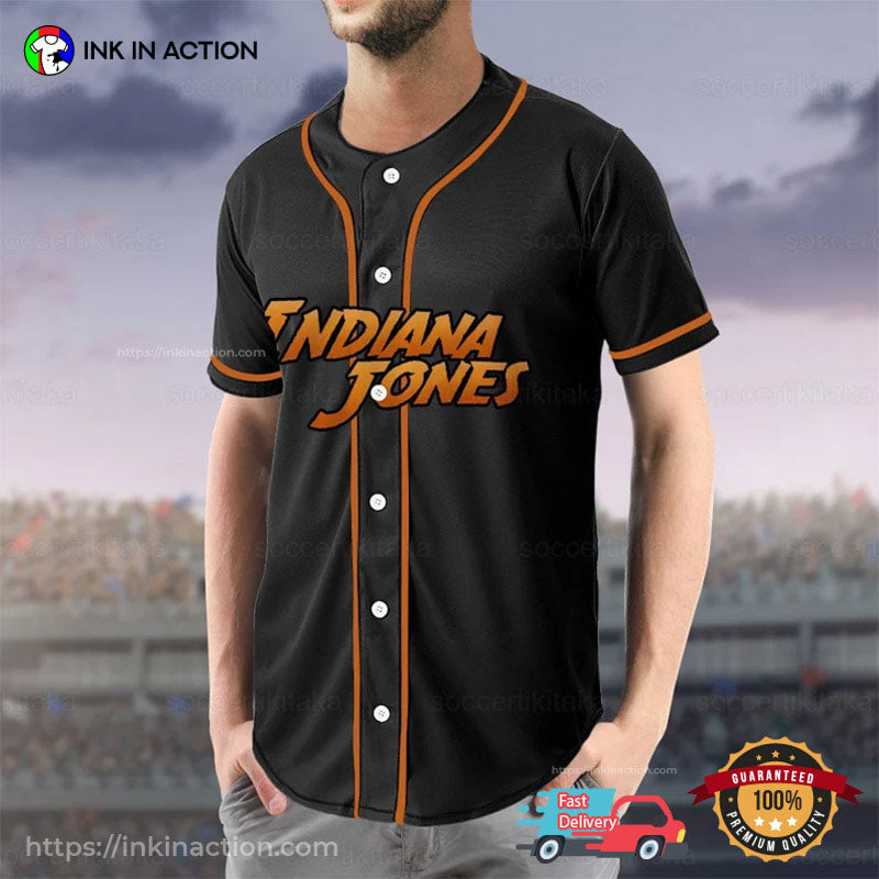 Indiana Jones And The Dial Of Destiny Baseball Jersey Shirt baseball jersey product view 2