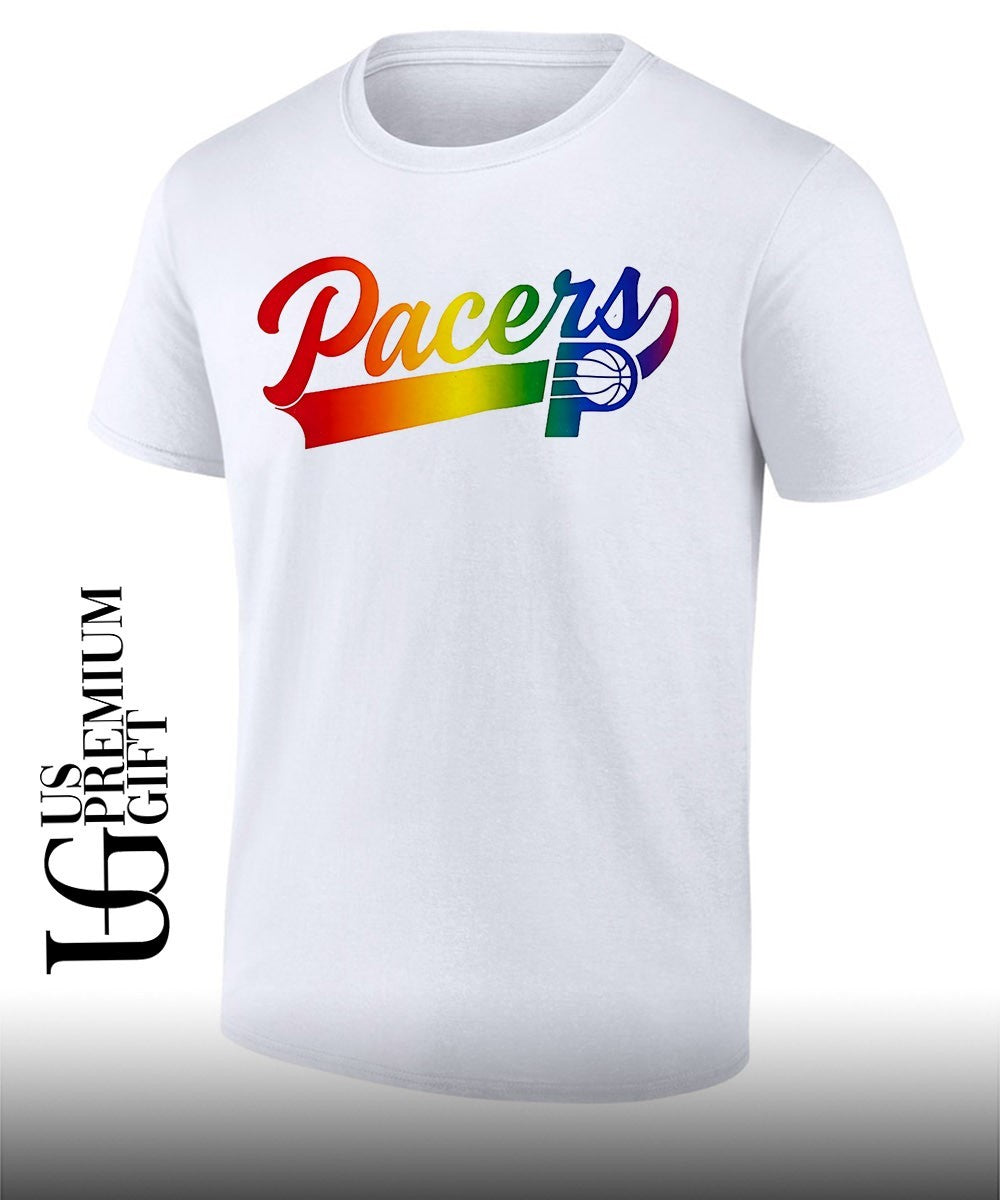 Indiana Pacers Pride Game Night logo shirt Unisex T-shirt, Sweatshirt, Hoodie, Long Sleeve Tee - T-Shirt, Sweatshirt, Hoodie