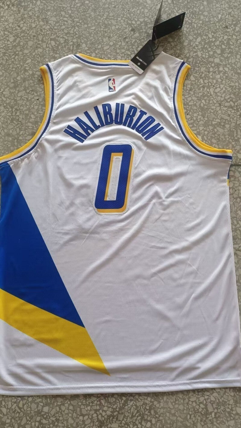 Indiana Pacers #0 Tyrese Haliburton Pacers 0 City Edition Style 1 Basketball Jersey basketball jersey product view 1