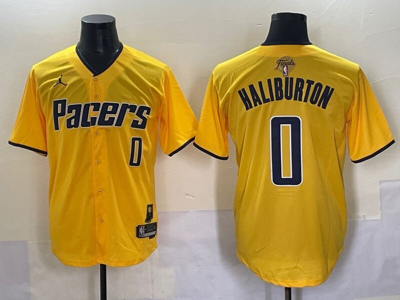 Indiana Pacers #0 Tyrese Haliburton nba Collaboration Style 4 Basketball Jersey basketball jersey product view 1