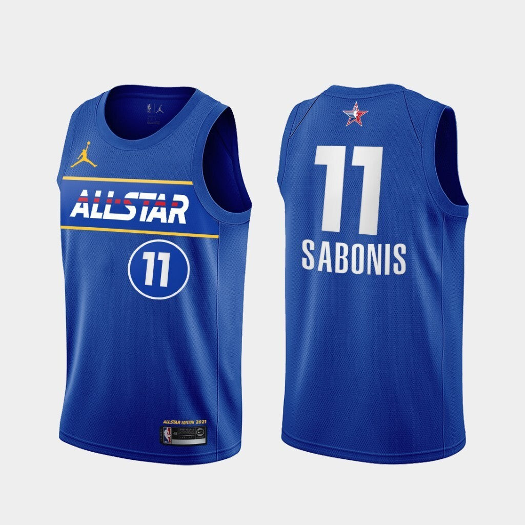 Indiana Pacers #77 Domantas Sabonis 2021-all-star-eastern-conference-blue-pacers-jersey.jpg basketball jersey product view 1