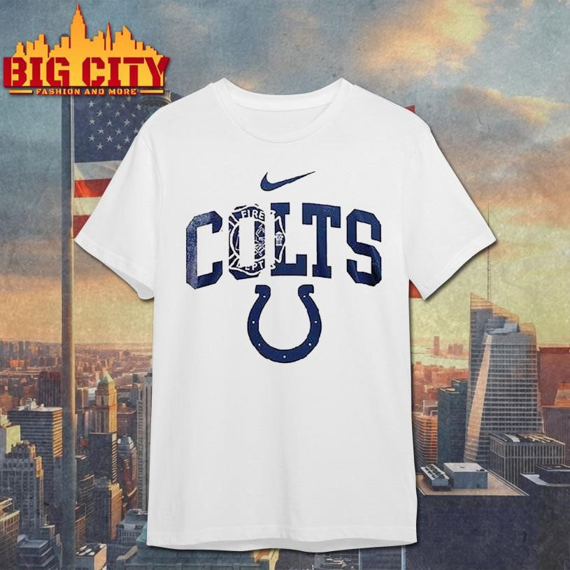 Indianapolis Colts Fdny Fire Department 160th Anniversary Courage And Service Logo Shirt Unisex T-shirt, Sweatshirt, Hoodie, Long Sleeve Tee - T-Shirt, Sweatshirt, Hoodie