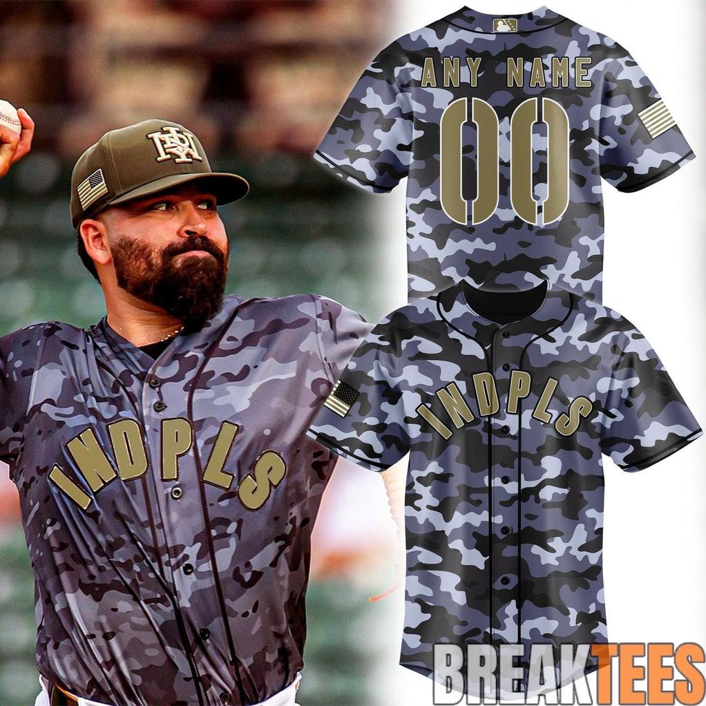 Indianapolis Indians 2026 Memorial Day Camo Baseball Jersey Unisex T-shirt, Sweatshirt, Hoodie, Long Sleeve Tee - T-Shirt, Sweatshirt, Hoodie
