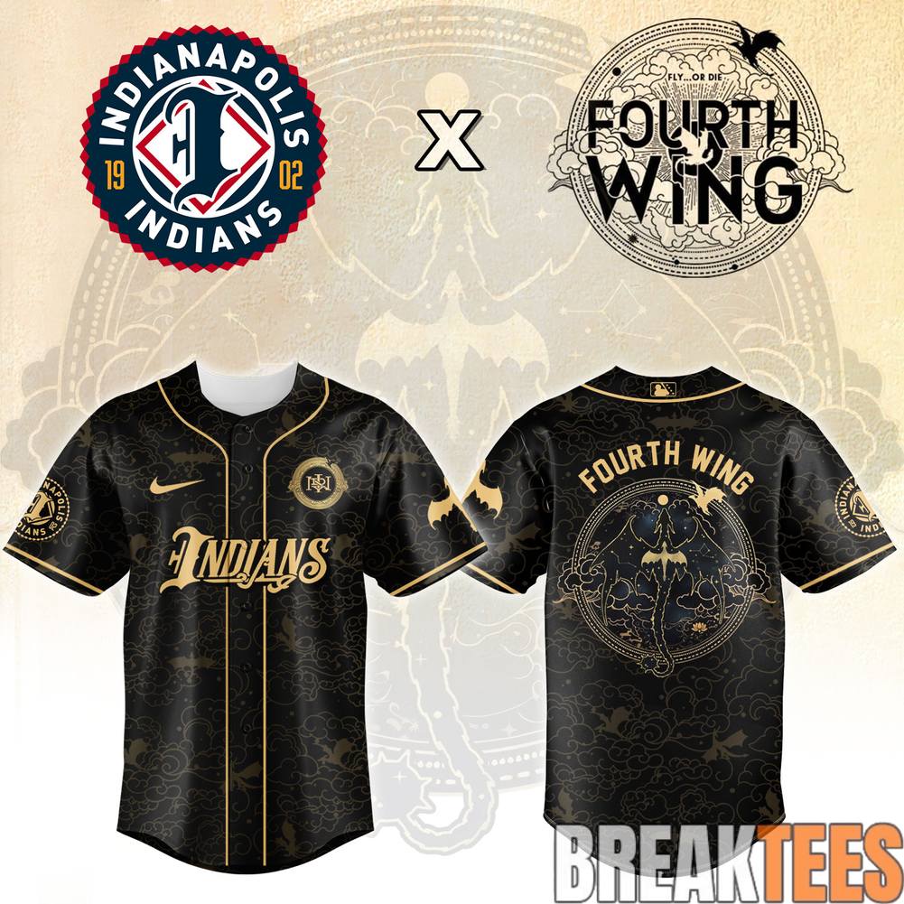 Indianapolis Indians x Fourth Wing Night Special Baseball Jerey Unisex T-shirt, Sweatshirt, Hoodie, Long Sleeve Tee - T-Shirt, Sweatshirt, Hoodie