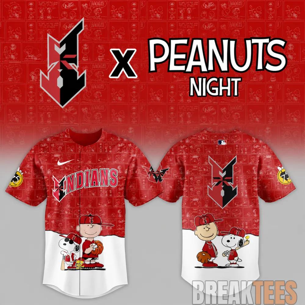 Indianapolis Indians x Peanuts Night MiLB 2026 Baseball Jersey Unisex T-shirt, Sweatshirt, Hoodie, Long Sleeve Tee - T-Shirt, Sweatshirt, Hoodie