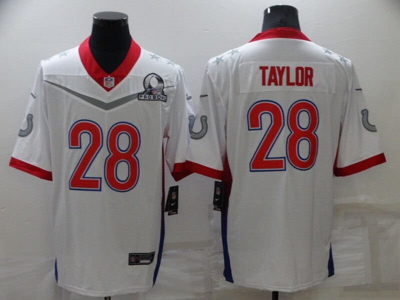 Indianapolis Colts #28 Jonathan Taylor 2022 All-Star 383 Style 2 Football Jersey football jersey product view 1