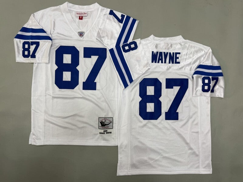 Indianapolis Colts #87 Reggie Wayne Indianapolis Colts Style 1 Football Jersey football jersey product view 1