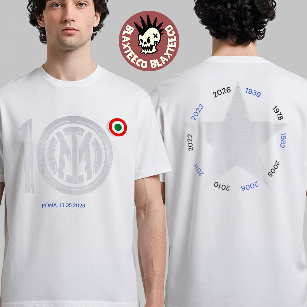 Inter Milan 2026 Copa Italia Champions Roma May 13 10 Times Winners T-Shirt Unisex T-shirt, Sweatshirt, Hoodie, Long Sleeve Tee - T-Shirt, Sweatshirt, Hoodie