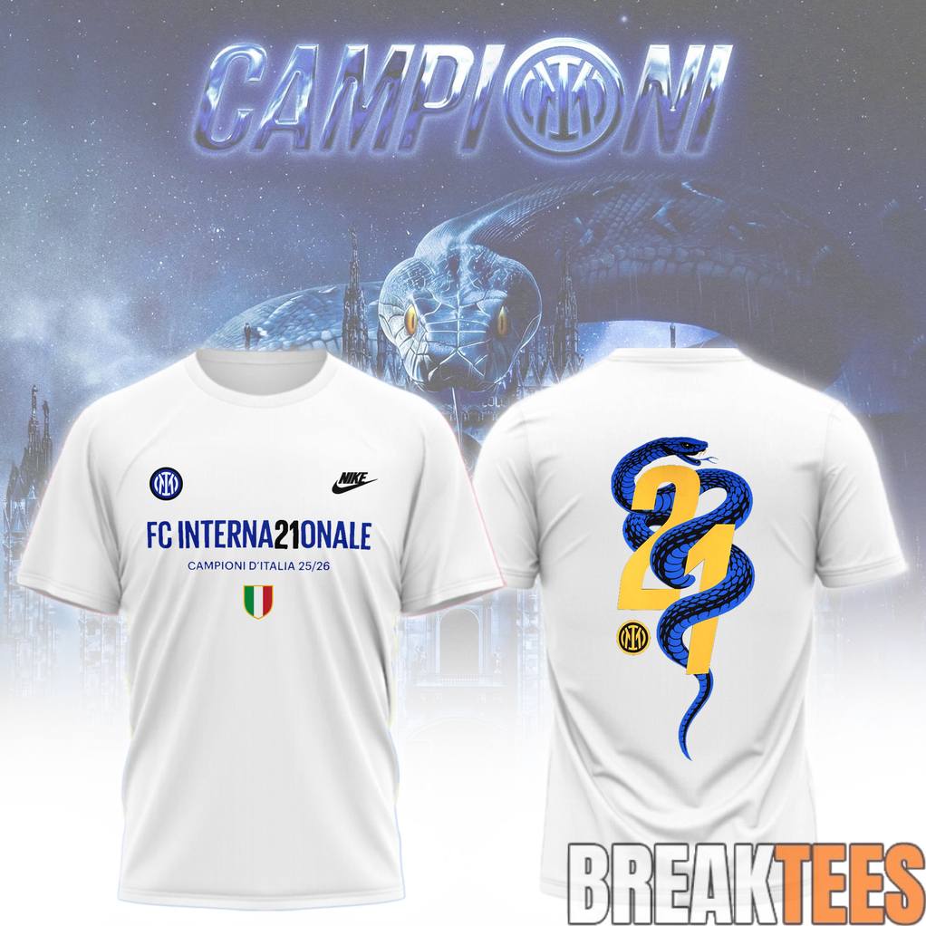 Inter Milan CAMPIONI DITALIA 2526 T-Shirt Unisex T-shirt, Sweatshirt, Hoodie, Long Sleeve Tee - T-Shirt, Sweatshirt, Hoodie