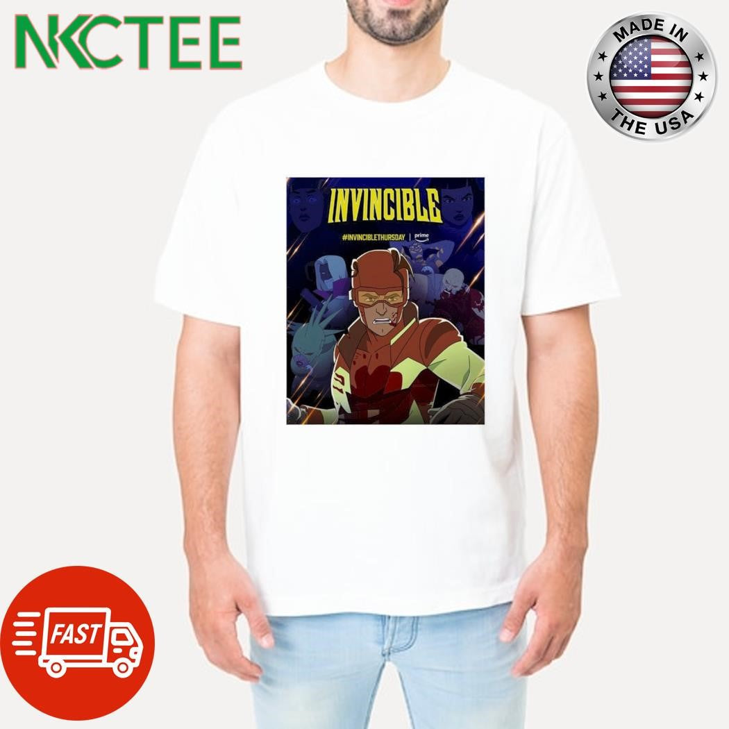 Invincible comic shirt Unisex T-shirt, Sweatshirt, Hoodie, Long Sleeve Tee - T-Shirt, Sweatshirt, Hoodie