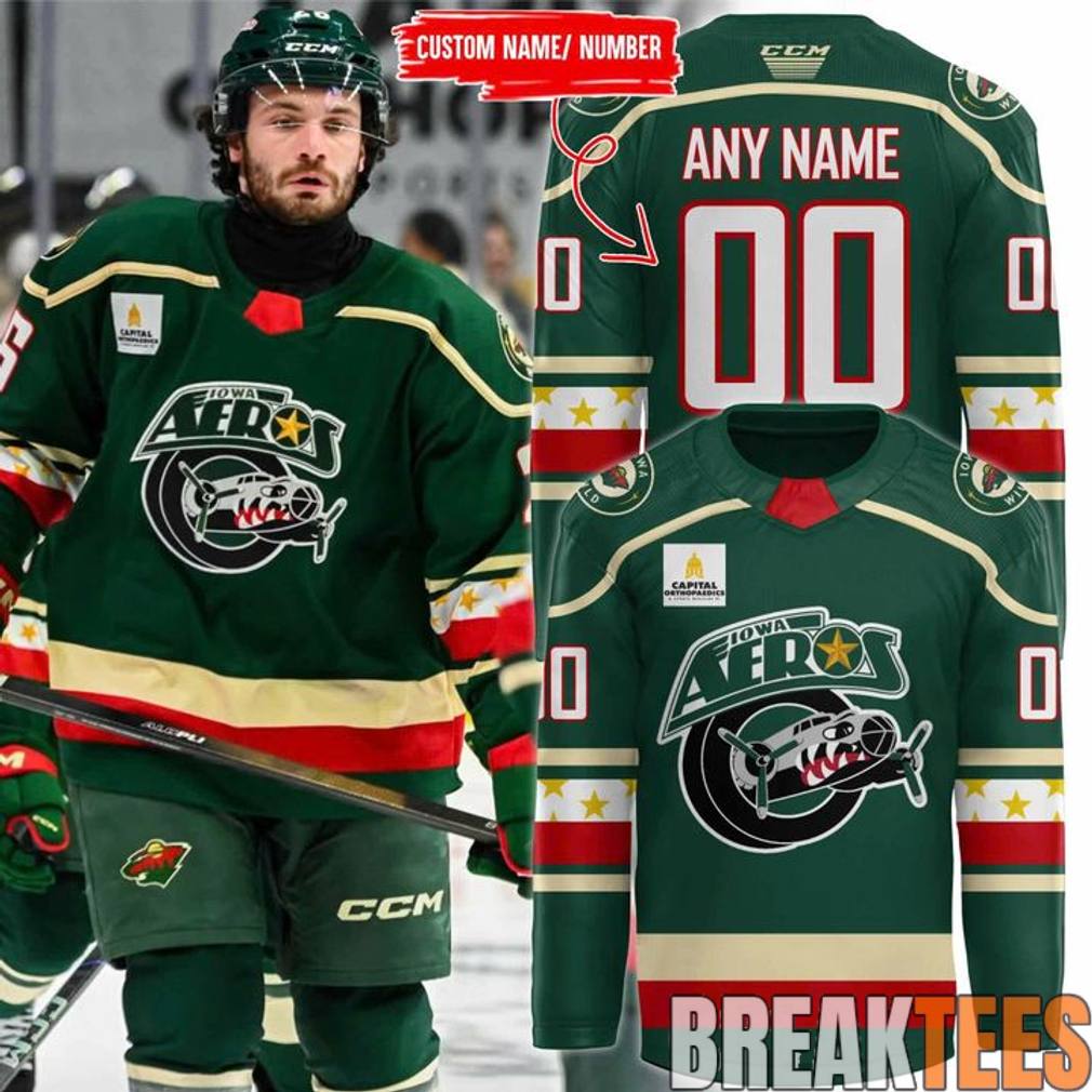 Iowa Aeros Veterans Appreciation Night Hockey Jersey Unisex T-shirt, Sweatshirt, Hoodie, Long Sleeve Tee - T-Shirt, Sweatshirt, Hoodie